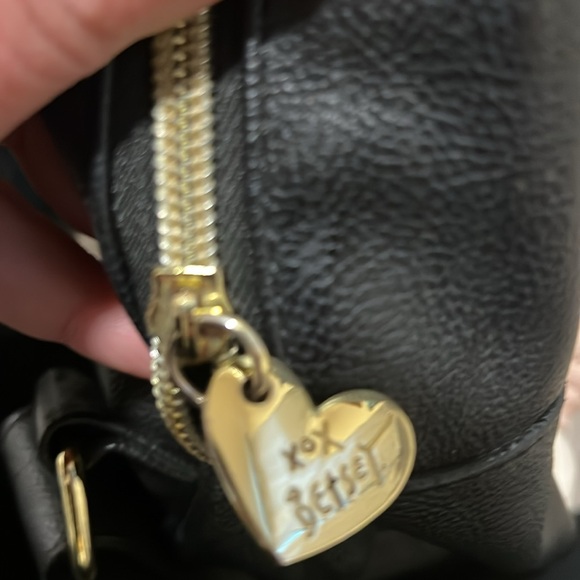 Betsey Johnson Faux Leather Flower Back Pack - Picture 11 of 14